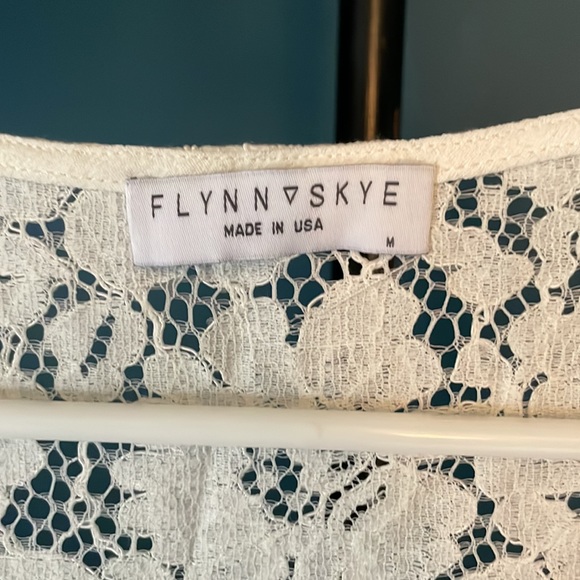 FLYNN SKYE White Maxi Dress - Picture 3 of 4